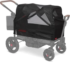 Radio Flyer Voya Stroller Wagon Mosquito Mesh with Bag (for Model 3995) – New