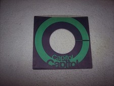 BLACK GREEN CAPITOL RECORDS 7 INCH 45 RPM ORIGINAL SLEEVE ONLY NO SPLITS 4