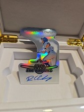 2026 Leaf Metal Baseball Roch Cholowsky Skywriting Auto Di-cut 2/10