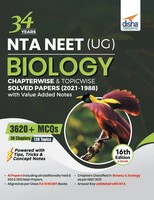 Disha Experts | 34 Years Nta Neet (Ug) Biology Chapterwise & Topicwise Solved...