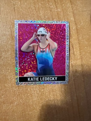 2025 Leaf National Convention - Katie Ledecky - Pink Sparkle Mini #d 3/8
