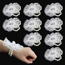 Elastic Pearl Wrist Bands Wristlets Corsage Accessories Bracelet for Wedding Pro