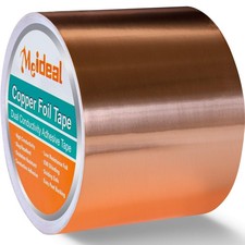 Copper Foil Tape 3inch X 33 FT with Dual Conductive Adhesive Copper Tape fo...