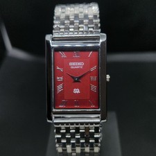 Vintage Seiko Slim Quartz Men's Wrist Watch - Comes With New Battery New Band
