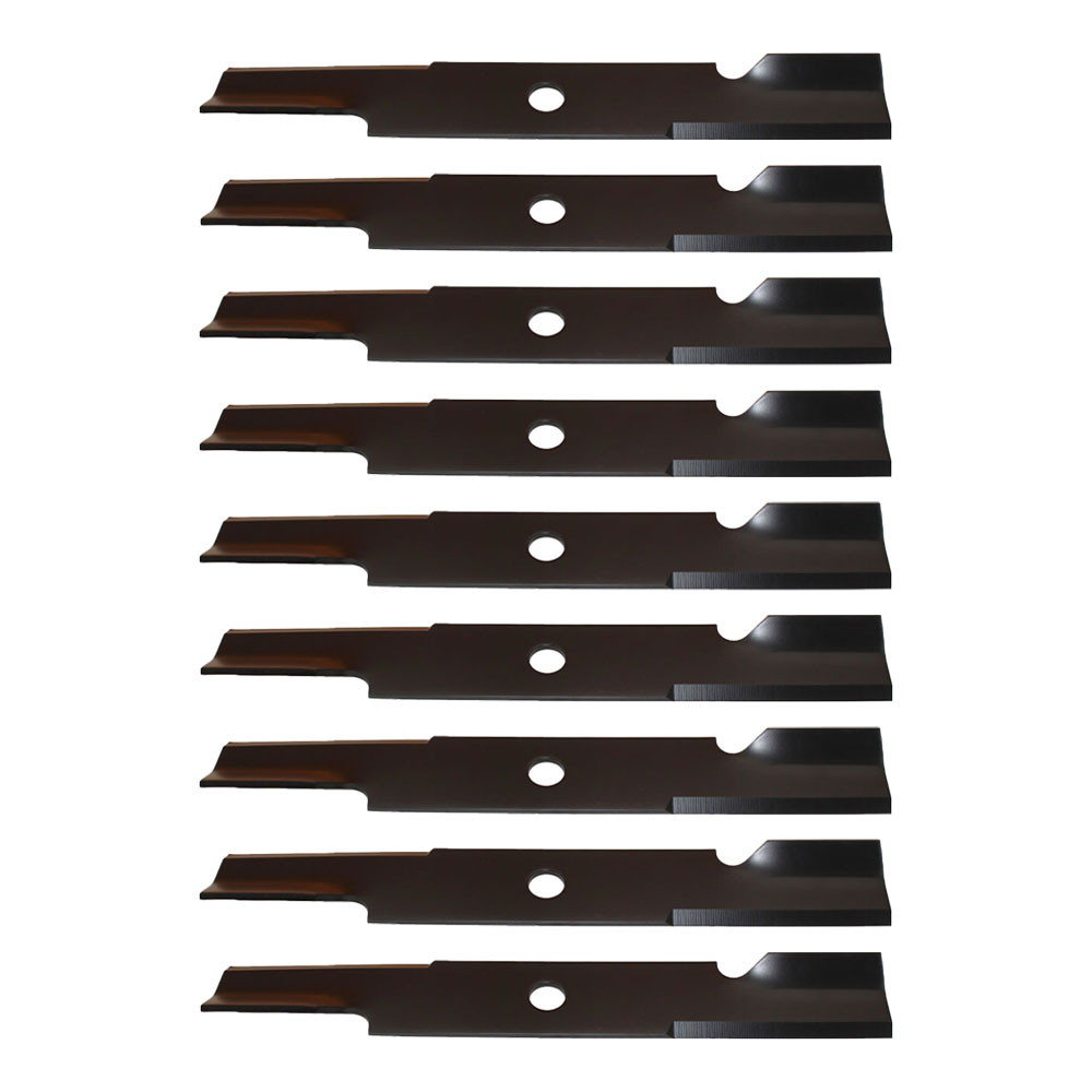 103-6387 Qty 9: Notched Air-Lift Mower Blades Fits Exmark