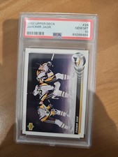 1992 Upper Deck #28 Jaromir Jagr PSA 10 GEM MI Pittsburgh Penguins.