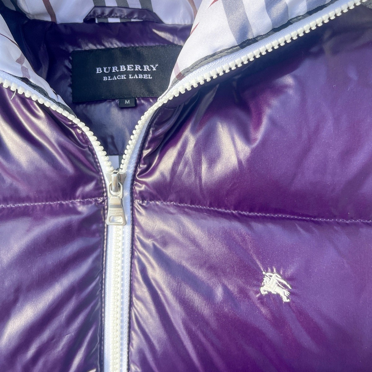 Burberry Black Label Puffer Vest | eBay