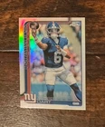 Jaxson Dart 2025 Topps Chrome Refractor Rookie Card #306 New York Giants QB