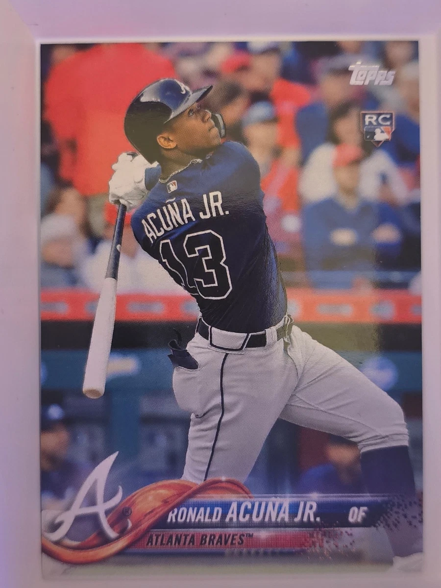 Topps Baseball 2018 Season Ronald Acuña Jr. Sports Trading Cards