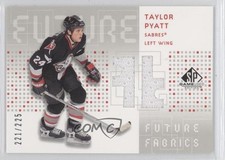 2002-03 SP Game Used Future Fabrics 221/225 Taylor Pyatt #TP 0a1