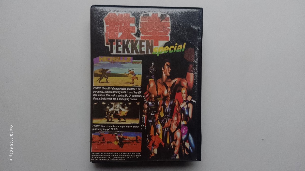 SEGACLON- TEKKEN SPECIAL+ BOX - 90S -RARE | eBay