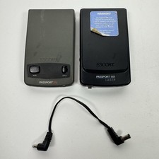 Lot Of 2 Escort Passport 2100 1000 Laser Radar Detector Untested As Is