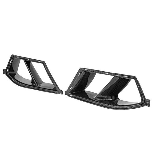 PARAGOLPES DELANTERO FIBRA CARBONO SECO CONDUCTO AIRE REPUESTO PARA BMW G80 G82 M3 M4 2021-24 - Imagen 6 de 12