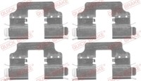 Quick Brake 109-1750 ZubehöRset, Scheibenbremsbelag FüR Honda