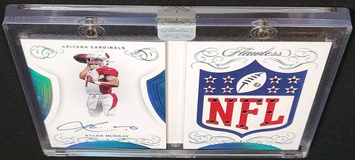 1/1 NFL SHIELD RC AUTO KYLER MURRAY 🚨ROOKIE DIAMOND RUBY SAPPHIRE 2019 Flawless - 第 10/10 張圖片