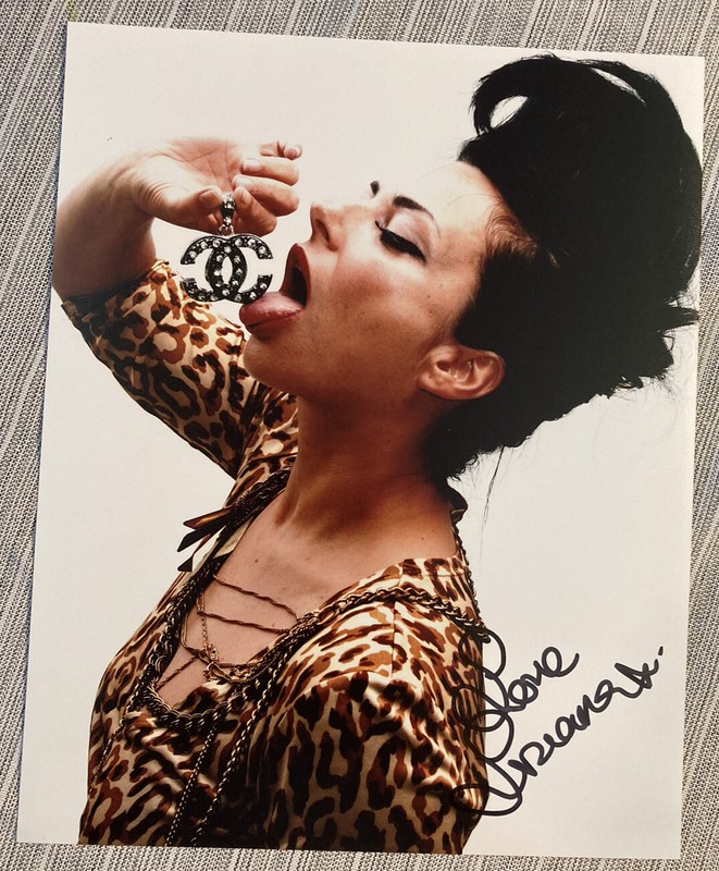 LUCIANA CAPIRASO SINGER Hand Signed Autographed 8 X 10 PHOTO W/COA