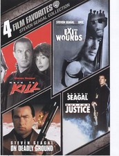No Disc ORIGINAL COVER ART 4 Film Favorites Collection 2011 DVD Cover Seagal