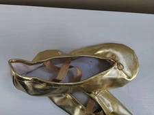 Nexete Leather Ballet Shoes Slippers Split Sole Flats