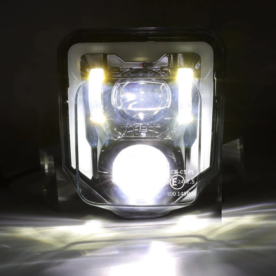 Faro LED alto/bajo con DRL para Husqvarna Enduro FE 250 350 450 TE 250i TE 300i Foto 4 de 4