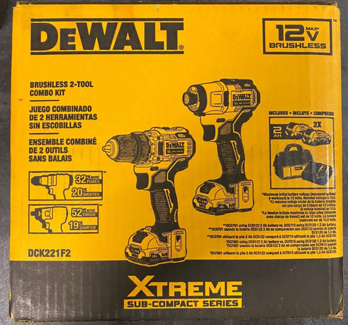 DEWALT XTREME 12V MAX Cordless Drill 