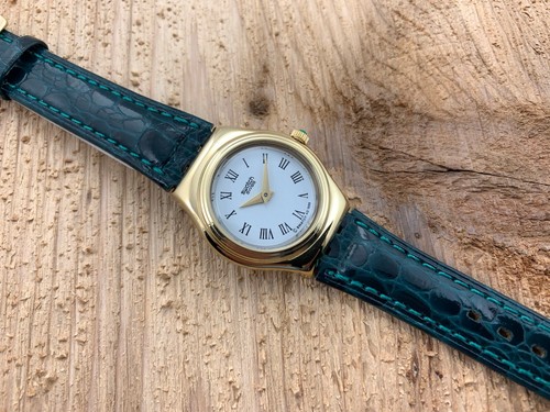Swatch Irony LADY 25mm YSG100 L'Elue Gold Tone/SS NOS! Box/Paper/Tag 1996 |  eBay