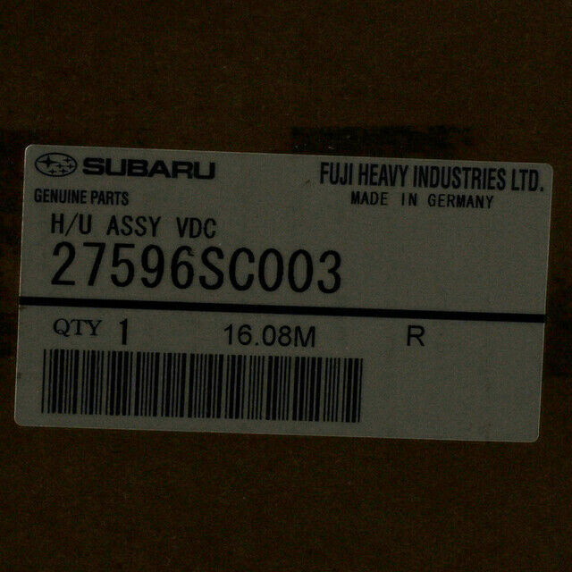 Conjunto de bomba ABS para Subaru (N/P 27596SC003)