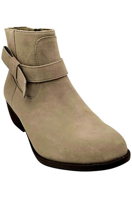 Skechers Texas Water-Repellent Suede Ankle Boots Mushroom
