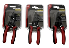 LOT OF 3 Gardner Bender GS-45 Wire Stripper, Slim Nose 12-24 AWG ELECTRONICS