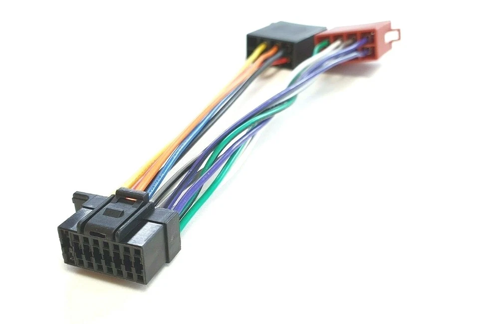 Kabel Adapter Iso für Autoradio sony MEX-N4200BT Adapterkabel übergang Anschluss - Bild 4 von 4