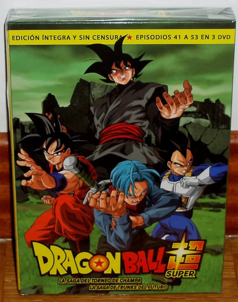 Dragon ball super box dvd completo