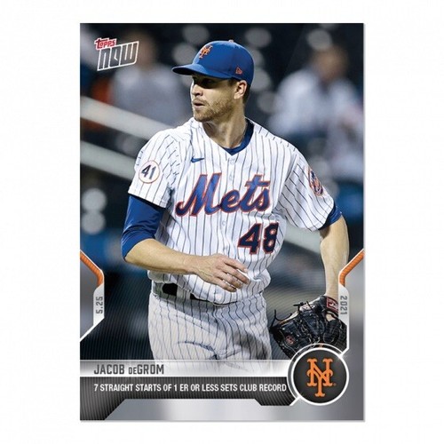 2021 Topps Now 268 Jacob deGrom