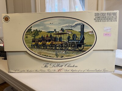 Bachmann 40-130 Dewitt Clinton HO Scale Train Set EX 1970s for