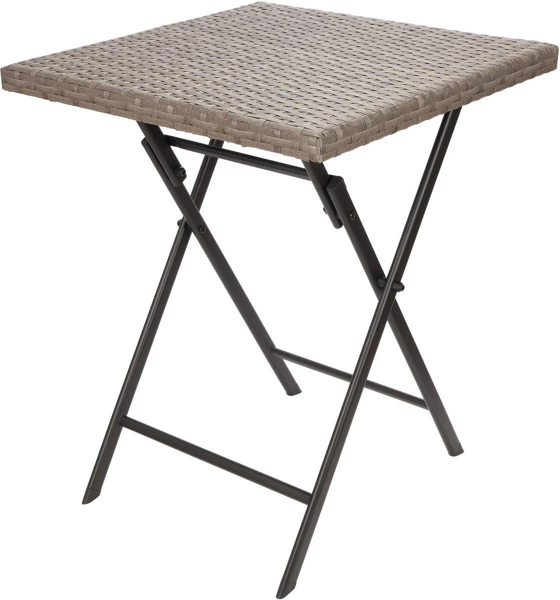 TABLE PLIANTE 140 CM X 70 CM - PLATEAU CHENE NEBRASKA - PIEDS METAL