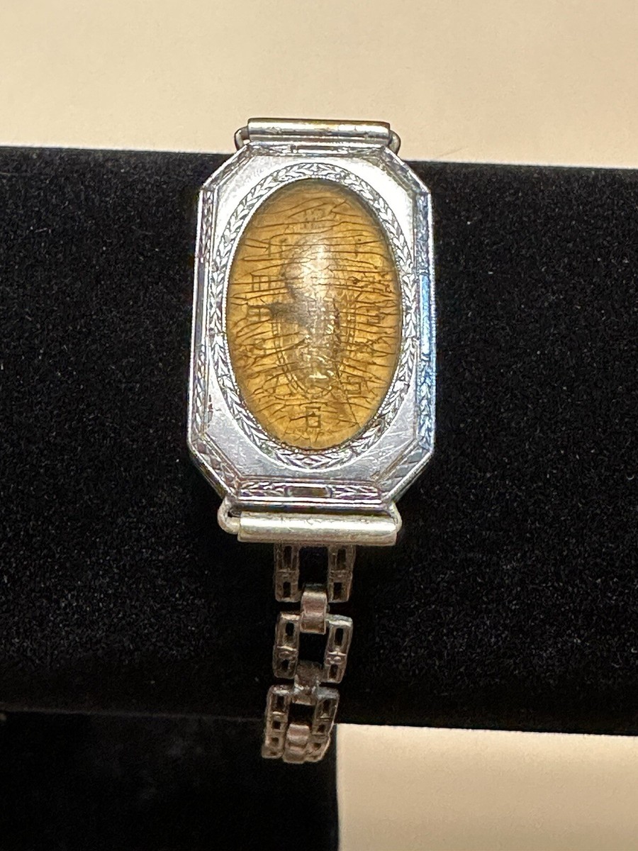 1924 antique Bulova Watch Art Deco B&N 1/20 12K GF pat
