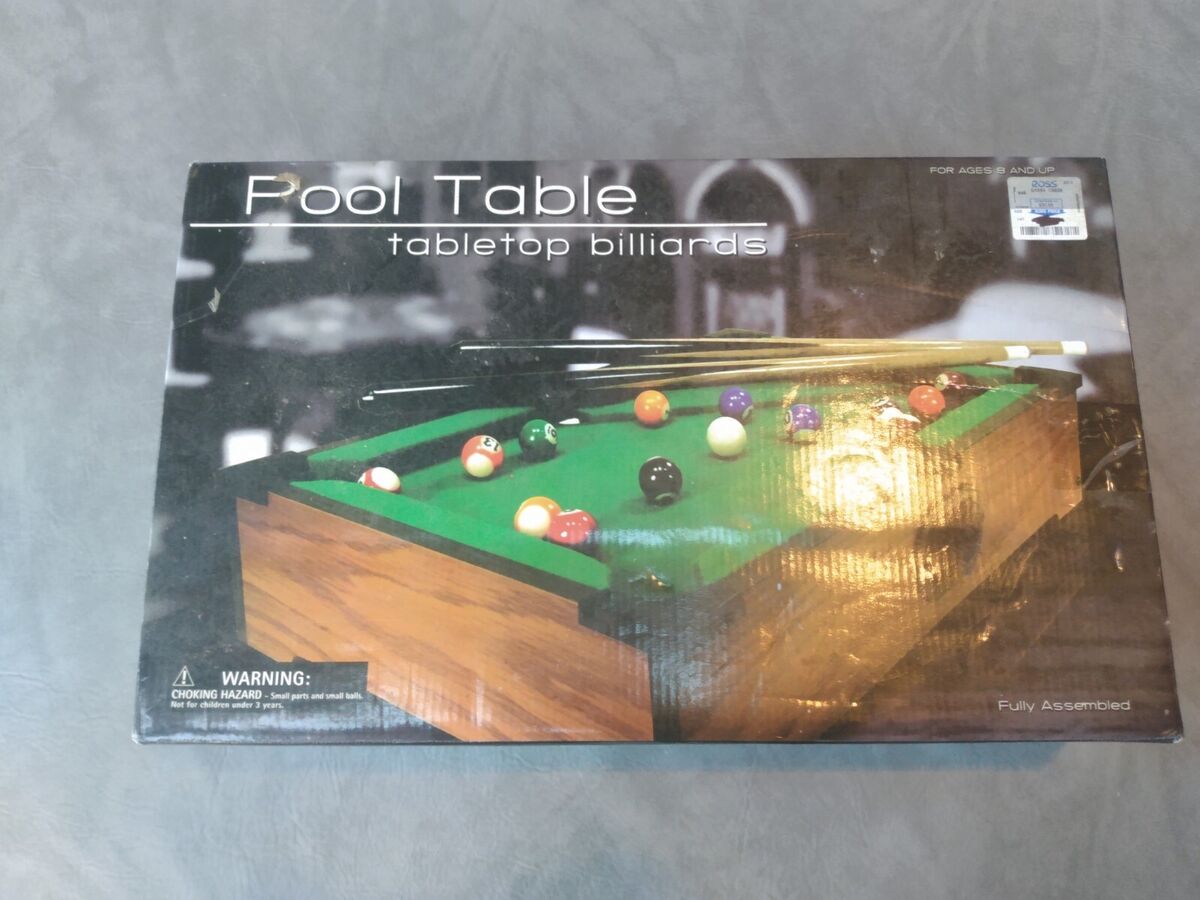 Westminster Tabletop Billiards Premier Edition Pool Table Model# 2480 for  sale online