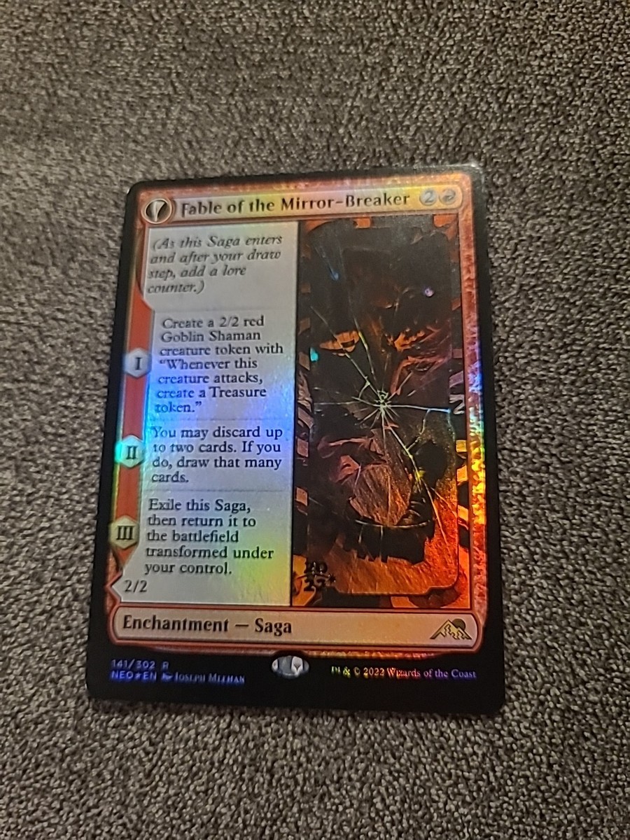 Fable of the Mirror-Breaker Prerelease Cards Foil for sale