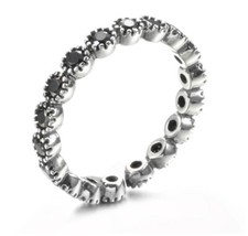 Anello Regolabile a Fascia Donna in argento 925 Unisex lavorato