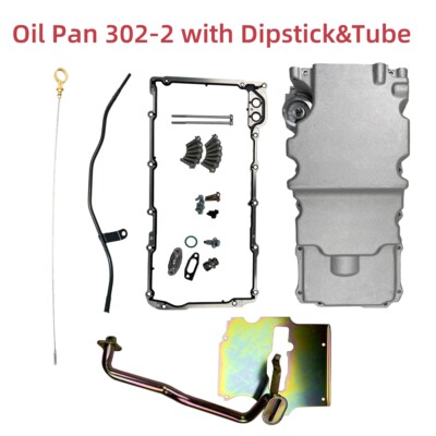302-2 Swap Conversion Low Profile Oil Pan Kit for LS1 LS2 LS3 4.8 5.3L 6.0L 6.2L