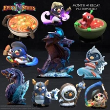 Month 40 by Epics N Stuffs | D&D | DnD | Print on Demand