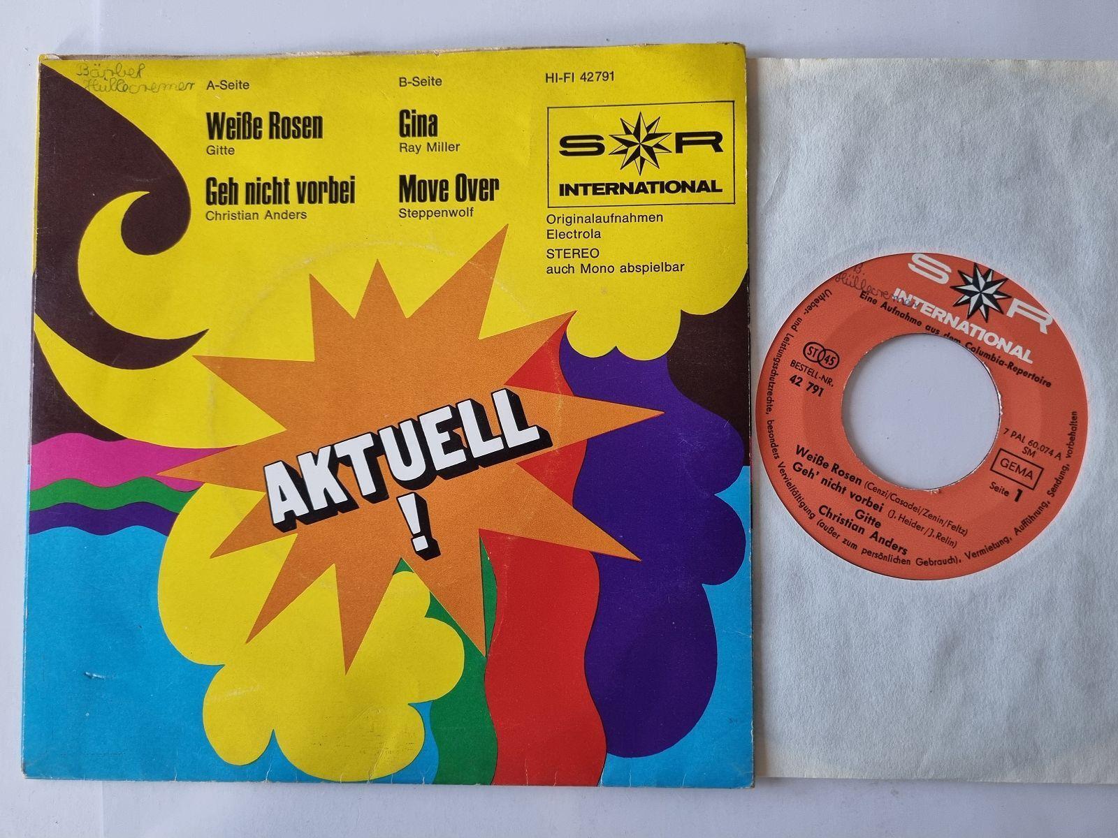 Gitte Haenning/ Christian Anders/ Ray Miller/ Steppenwolf - EP 7'' Vinyl Germany