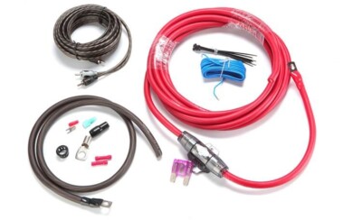 Rockford Fosgate RFK4I 20' 4 AWG Power & Signal Installation Kit for Amplifiers