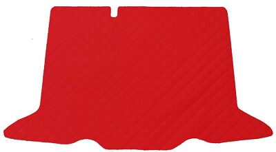 Rot Kunstleder Kofferraummatte für Dacia Sandero III DJF, Stepway III 2021-  unt