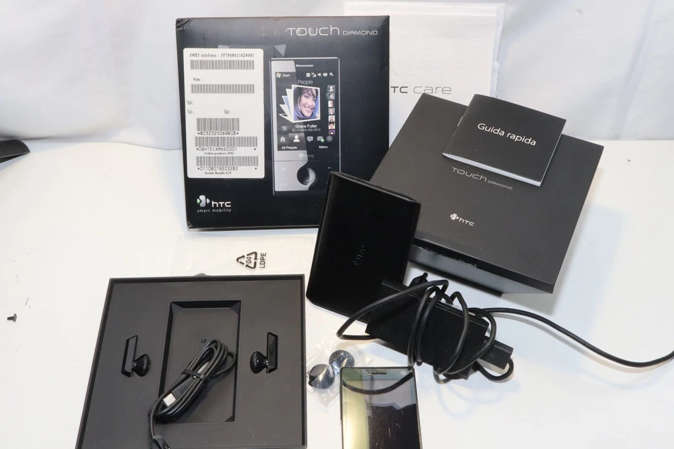 HTC P3700 TOUCH DIAMOND Windows phone come nuovo - Completo di tutto - Immagine 2 di 4
