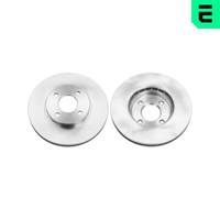 Optimal 2X Bremsscheibe Vorne Ø260 BelüFtet FüR Nissan Micra IV K13 1.2 K13_