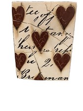 Bloc mémoire Sid Dickens T-01 Red Hearts script retiré.