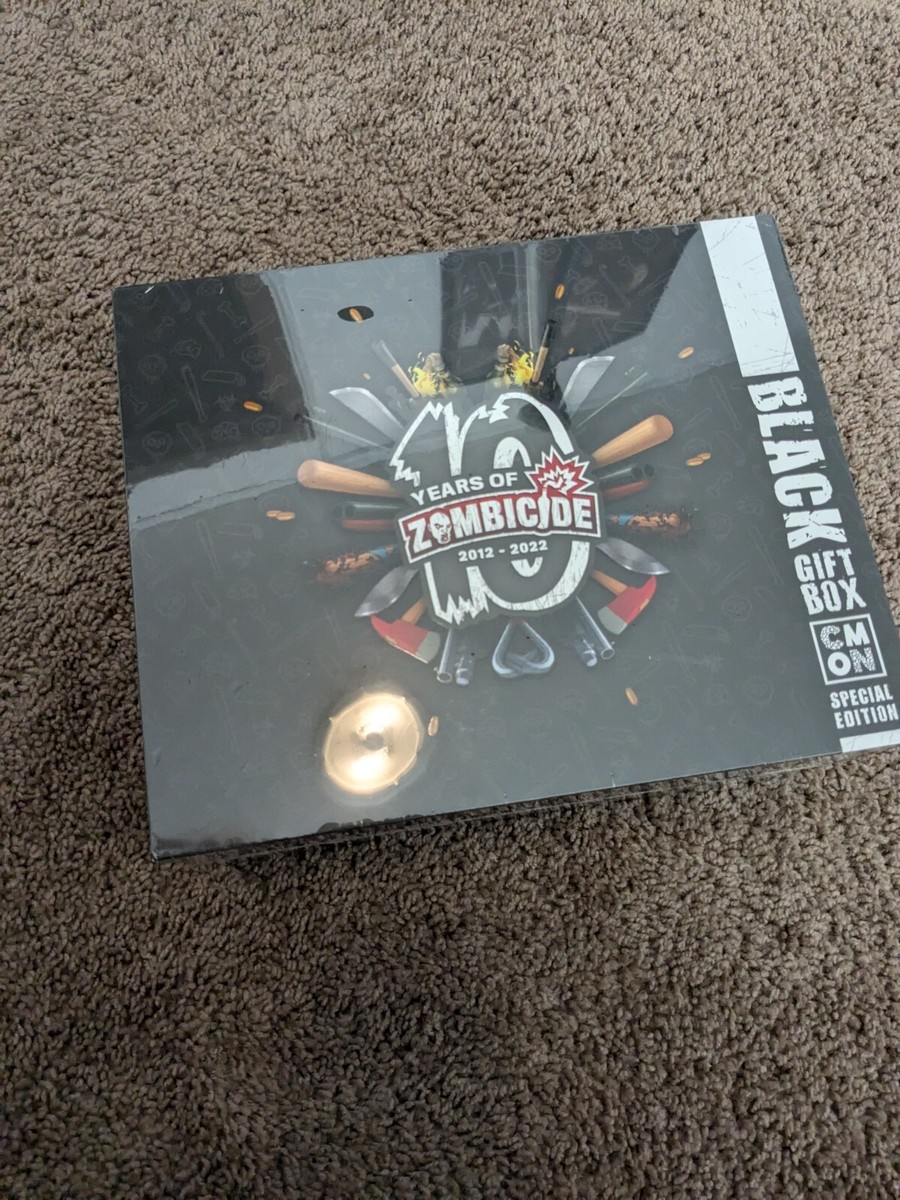 Zombicide Black Gift Box CMON 10 Year Anniversary Special Edition