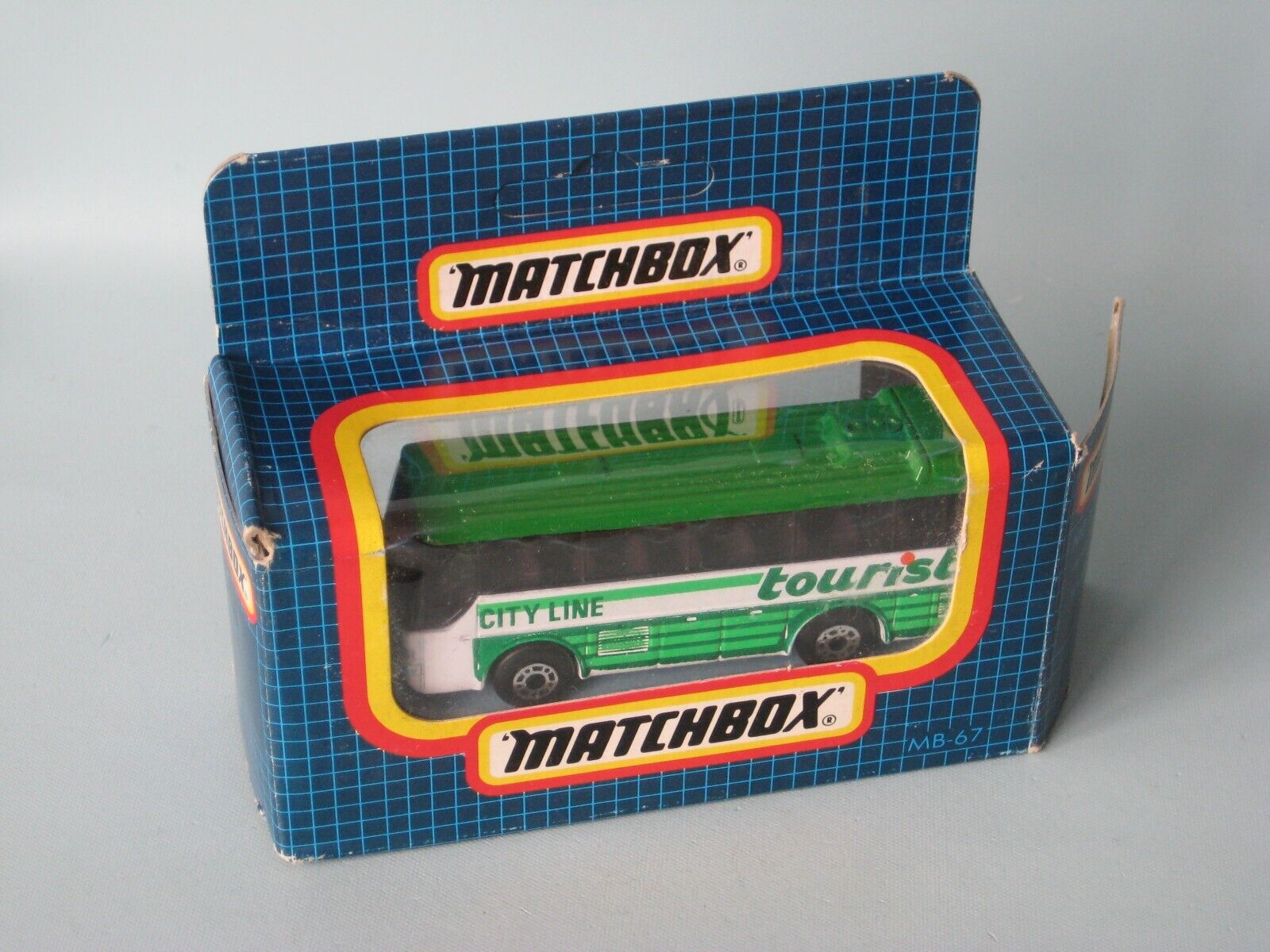 Matchbox Ikarus Coach Bus - Airport Shuttle