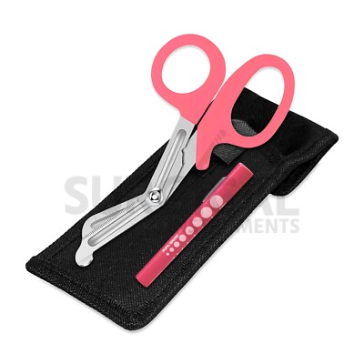 Set EMT Rosa Da 2 Pezzi Con Custodia – Grado Tedesco – Infermieristica Primo Soccorso