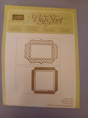 Stampin Up Textured Impressions Embossing Folder Fun Frames | eBay