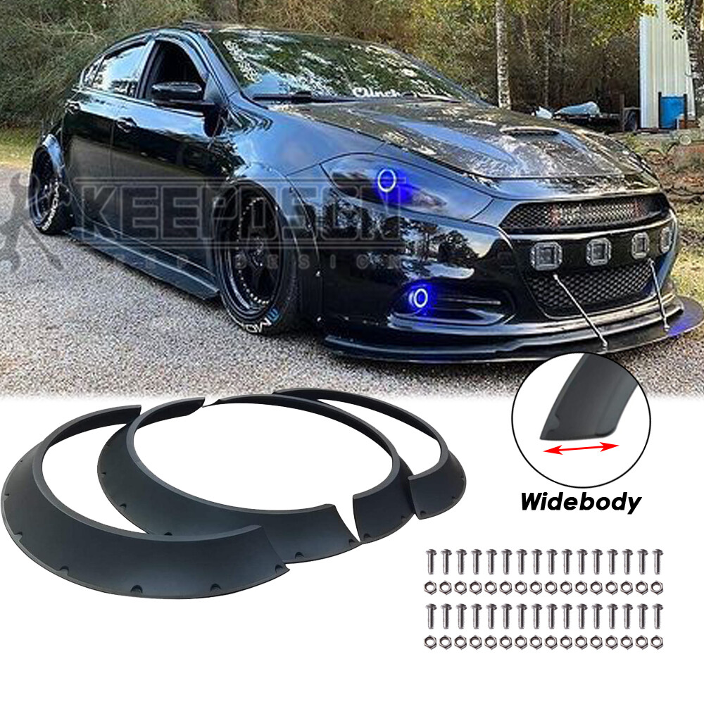 For Dodge Dart Newschool Wheel Fender Flares Clinched Wide Body Kit Accessories